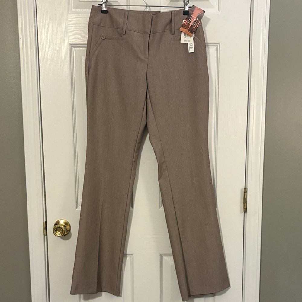 Joe B Women's Beige Flare Pants